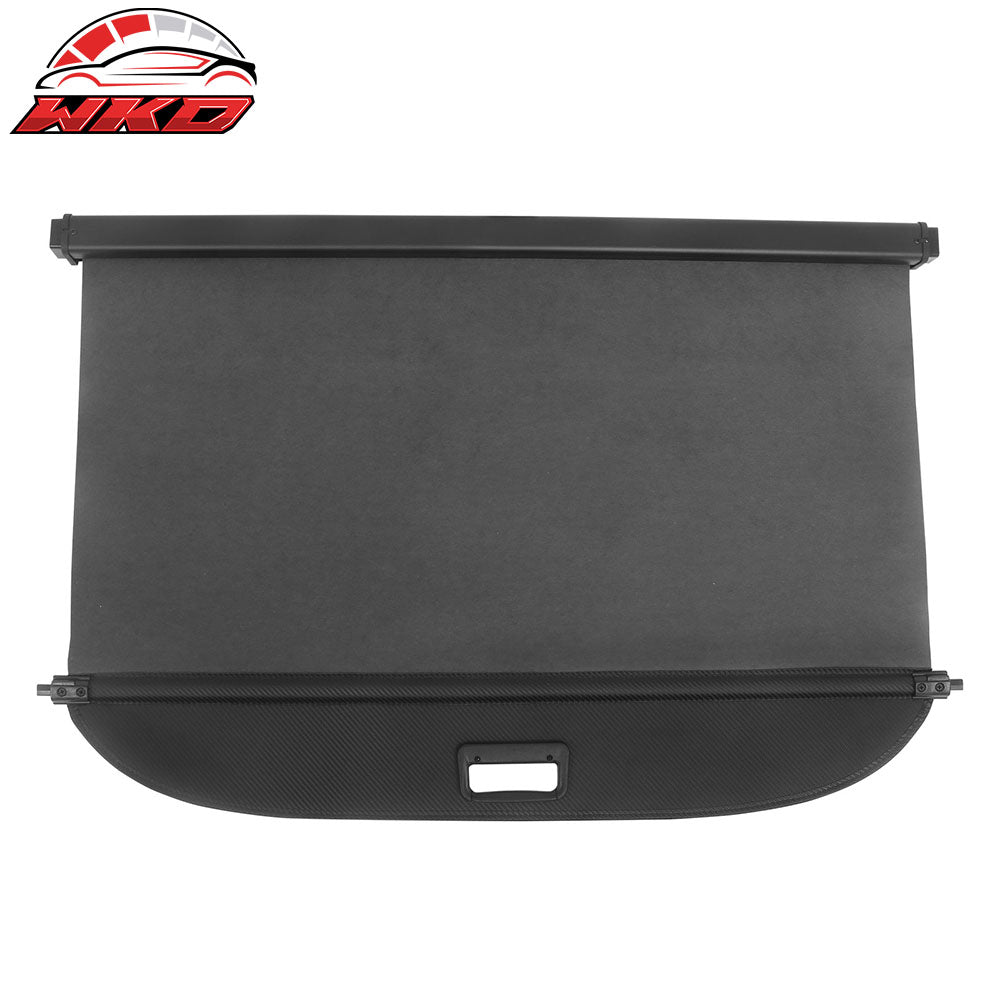 Fits 19-25 Cadillac XT4 Retractable Rear Trunk Cargo Cover Carbon Fiber Print