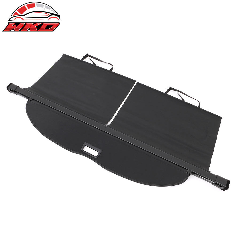 Fits 23-26 Honda Pilot Retractable Rear Trunk Cargo Cover Luggage Shade Black