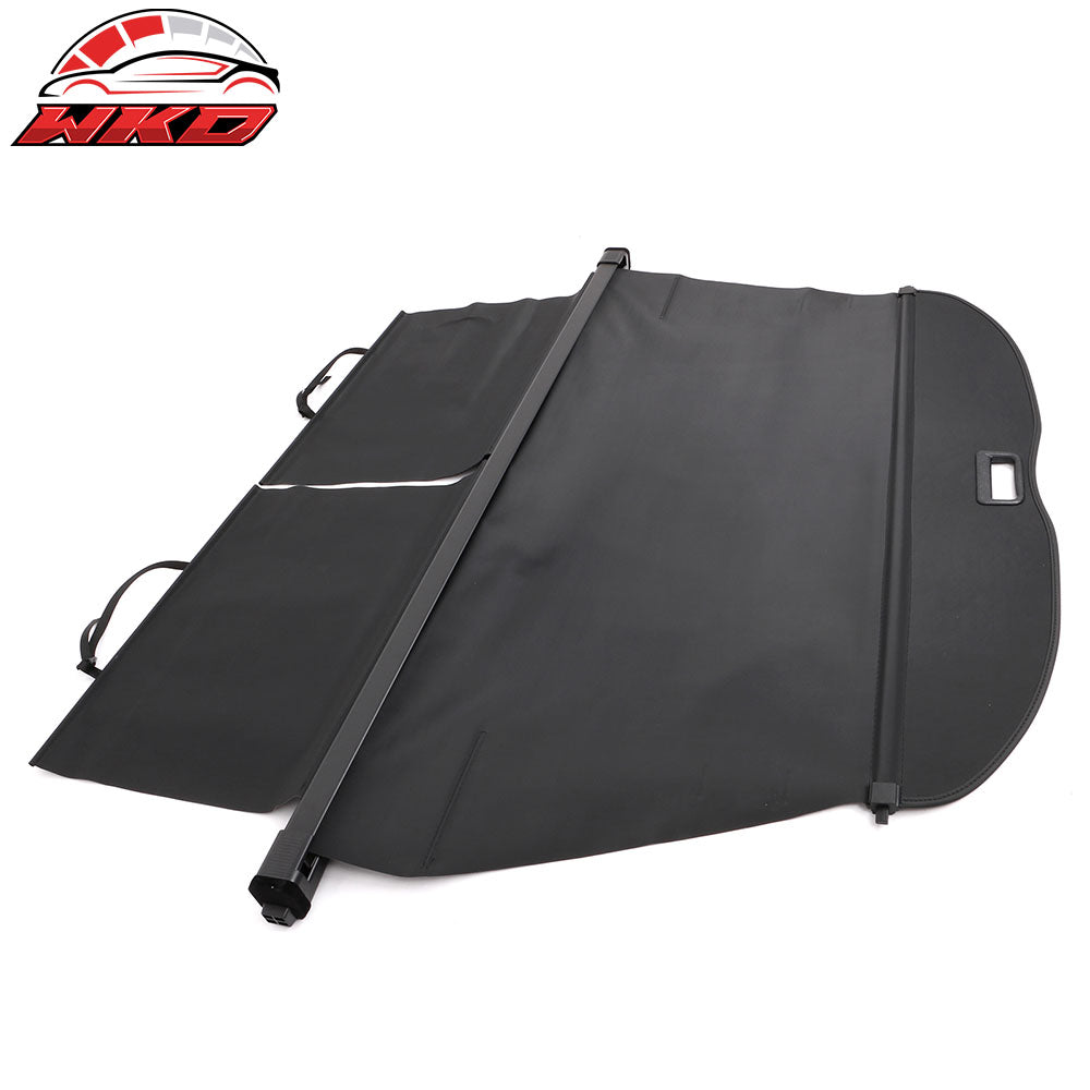 Fits 23-26 Honda Pilot Retractable Rear Trunk Cargo Cover Luggage Shade Black