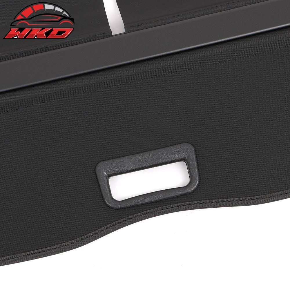 Fits 23-26 Honda Pilot Retractable Rear Trunk Cargo Cover Luggage Shade Black