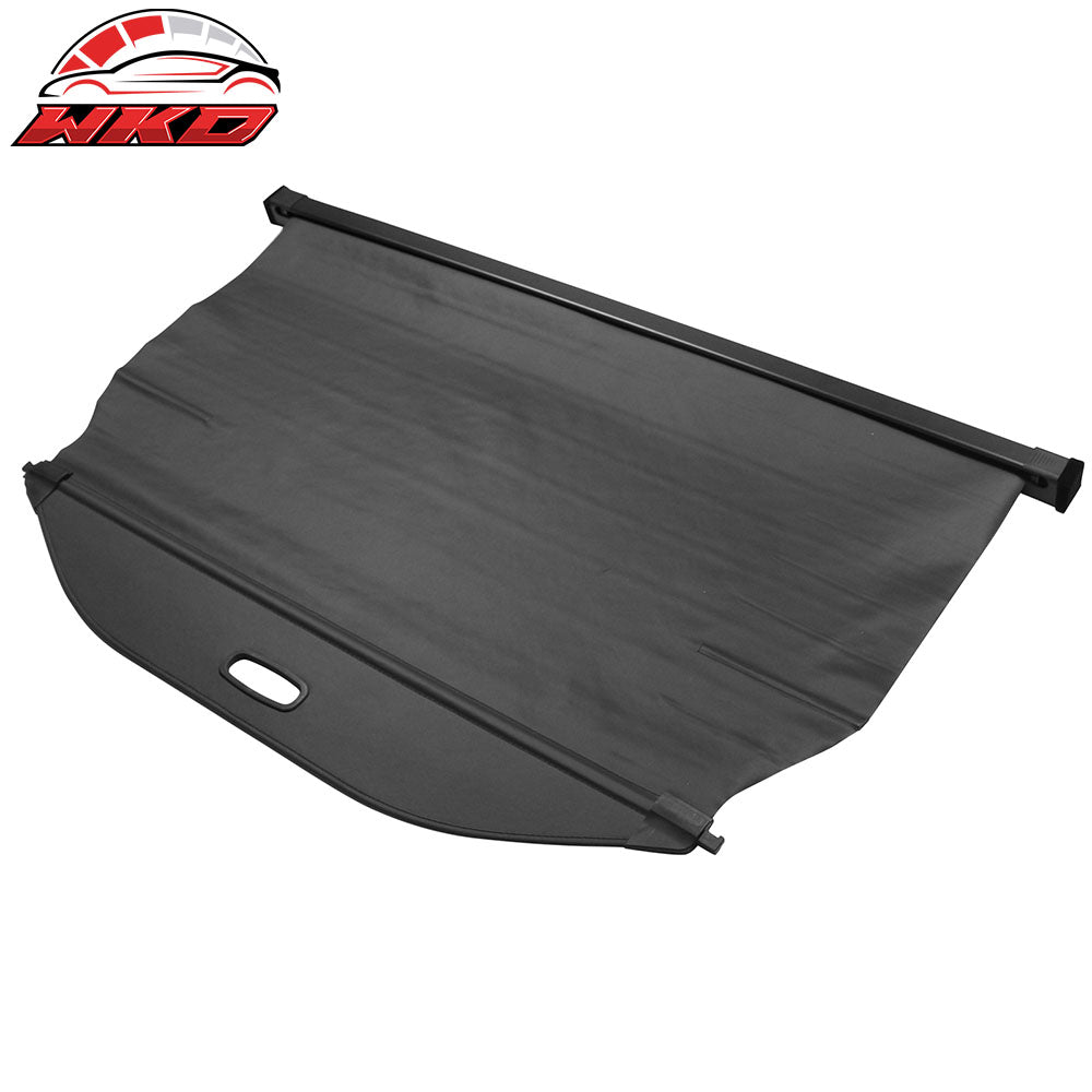 Fits 19-23 Hyundai Santa Fe Retractable Rear Trunk Cargo Cover Organizer Black
