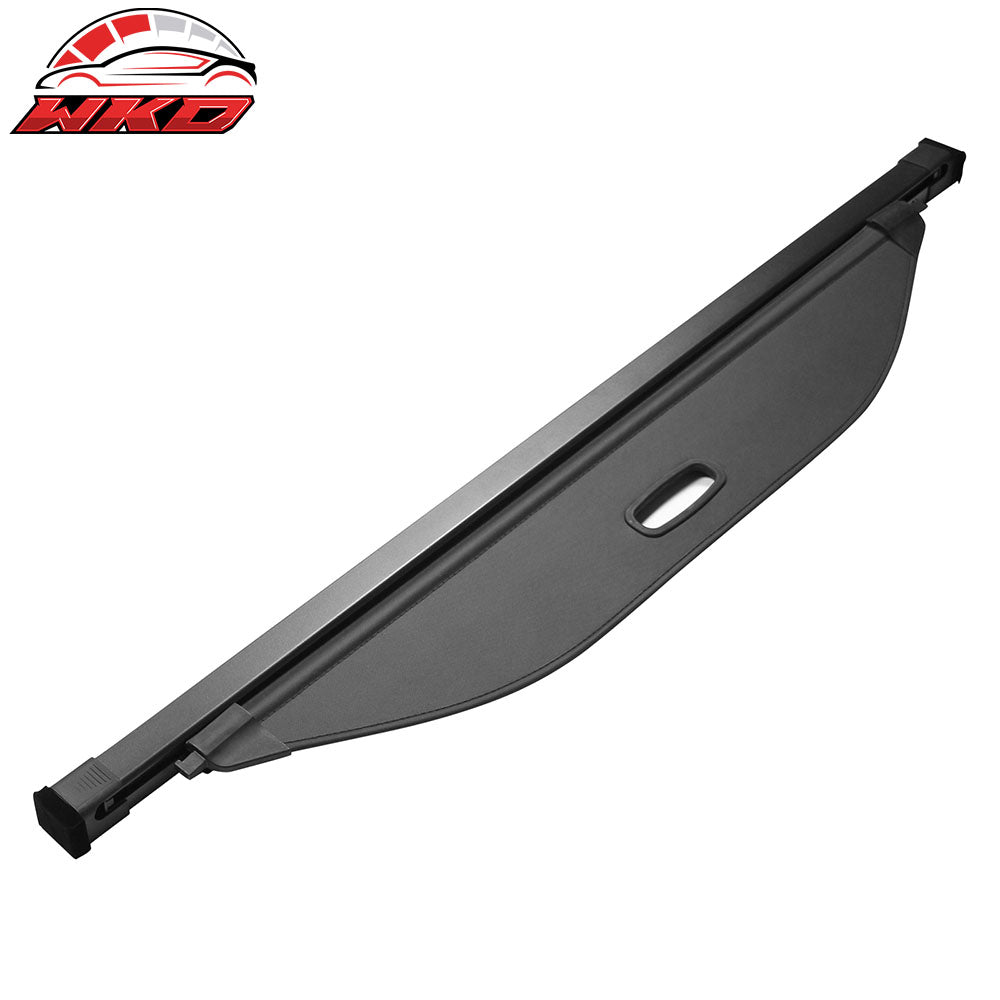 Fits 19-23 Hyundai Santa Fe Retractable Rear Trunk Cargo Cover Organizer Black