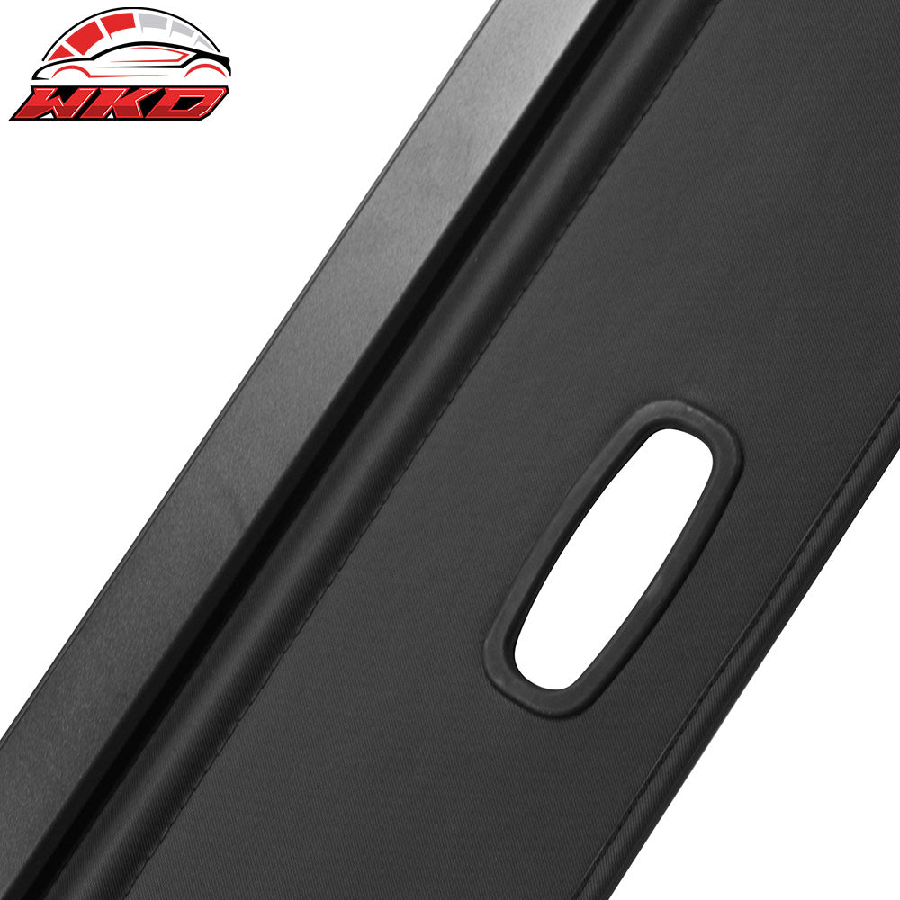 Fits 19-23 Hyundai Santa Fe Retractable Rear Trunk Cargo Cover Organizer Black