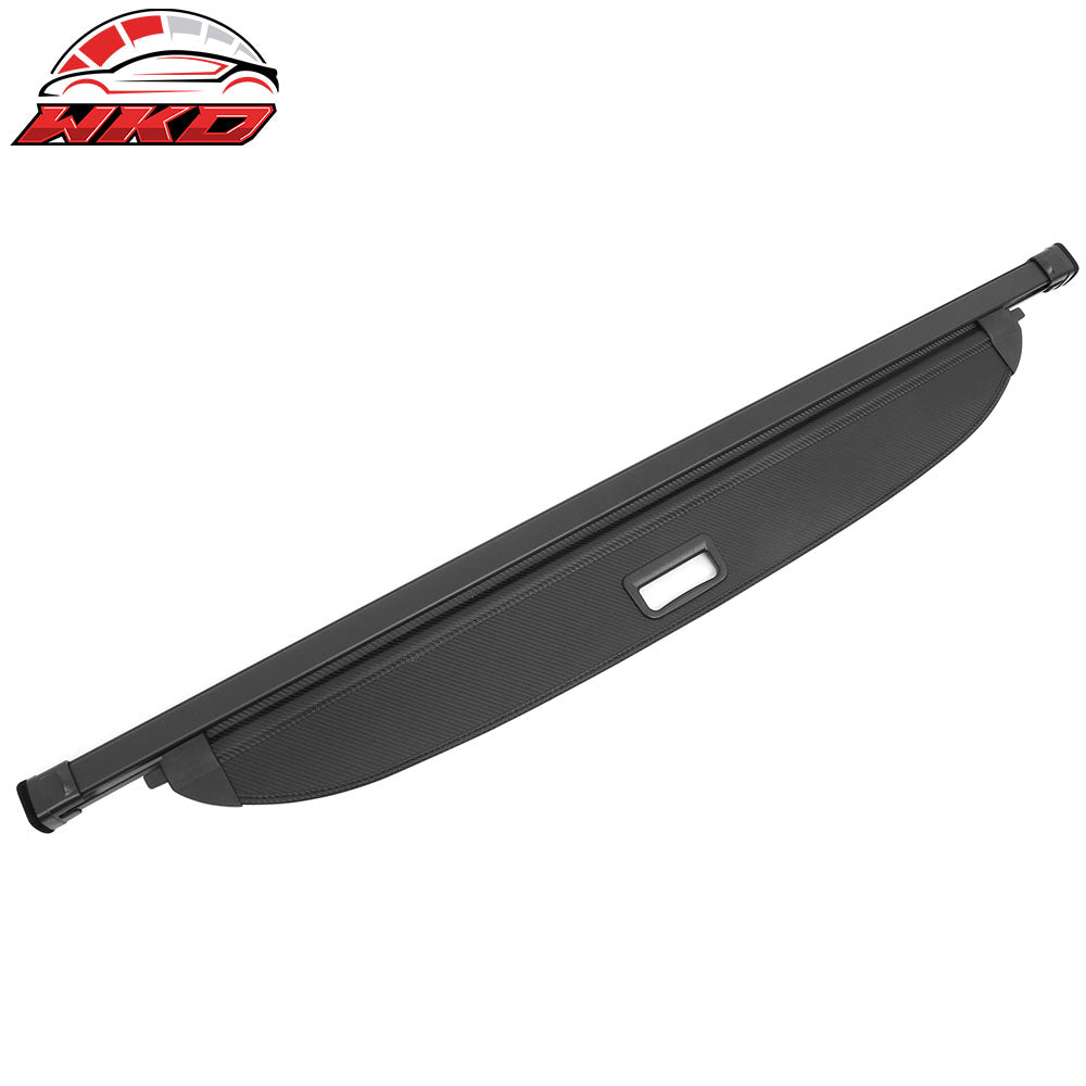 Fits 24-26 Hyundai Santa Fe Carbon Fiber Print Retractable Rear Cargo Cover