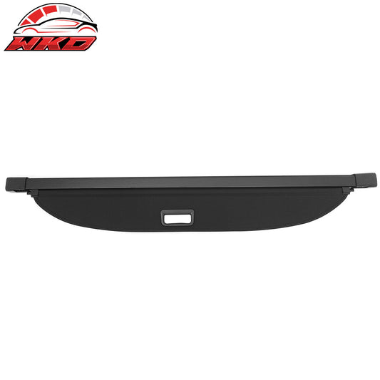 2007-17 Jeep Patriot/Compass Retractable Rear Trunk Privacy Cargo Cover Black | Wholesale