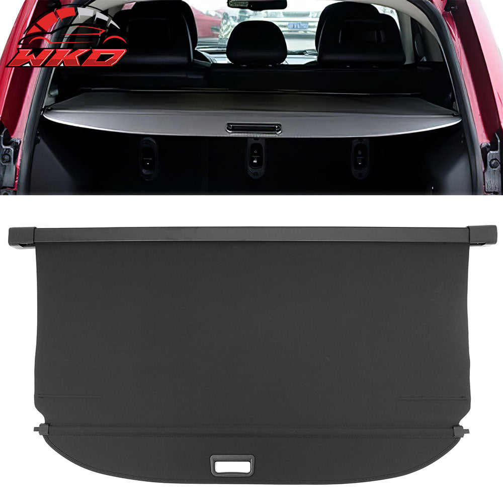Fits 07-17 Jeep Patriot/Compass Retractable Rear Trunk Privacy Cargo Cover Black