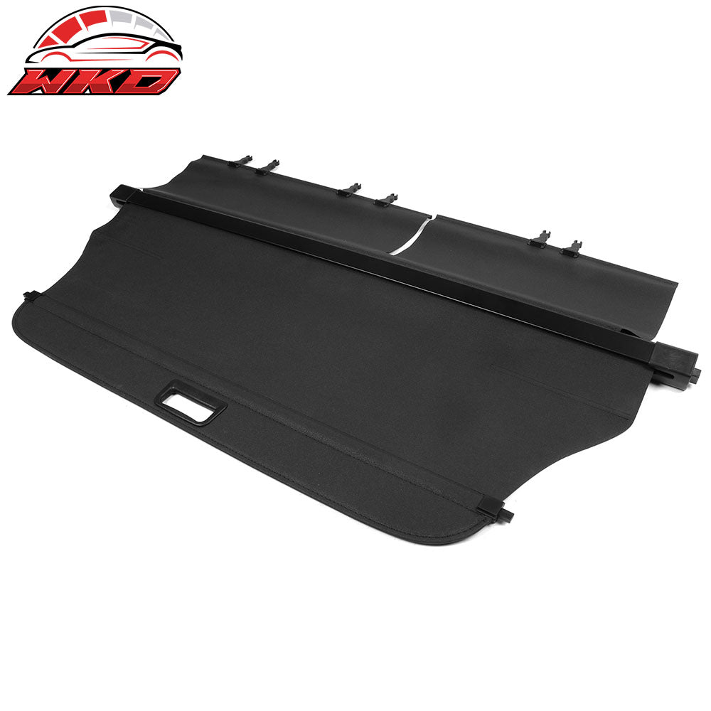Fits 14-18 Jeep Cherokee Black Retractable Tonneau Cargo Cover Security Shade