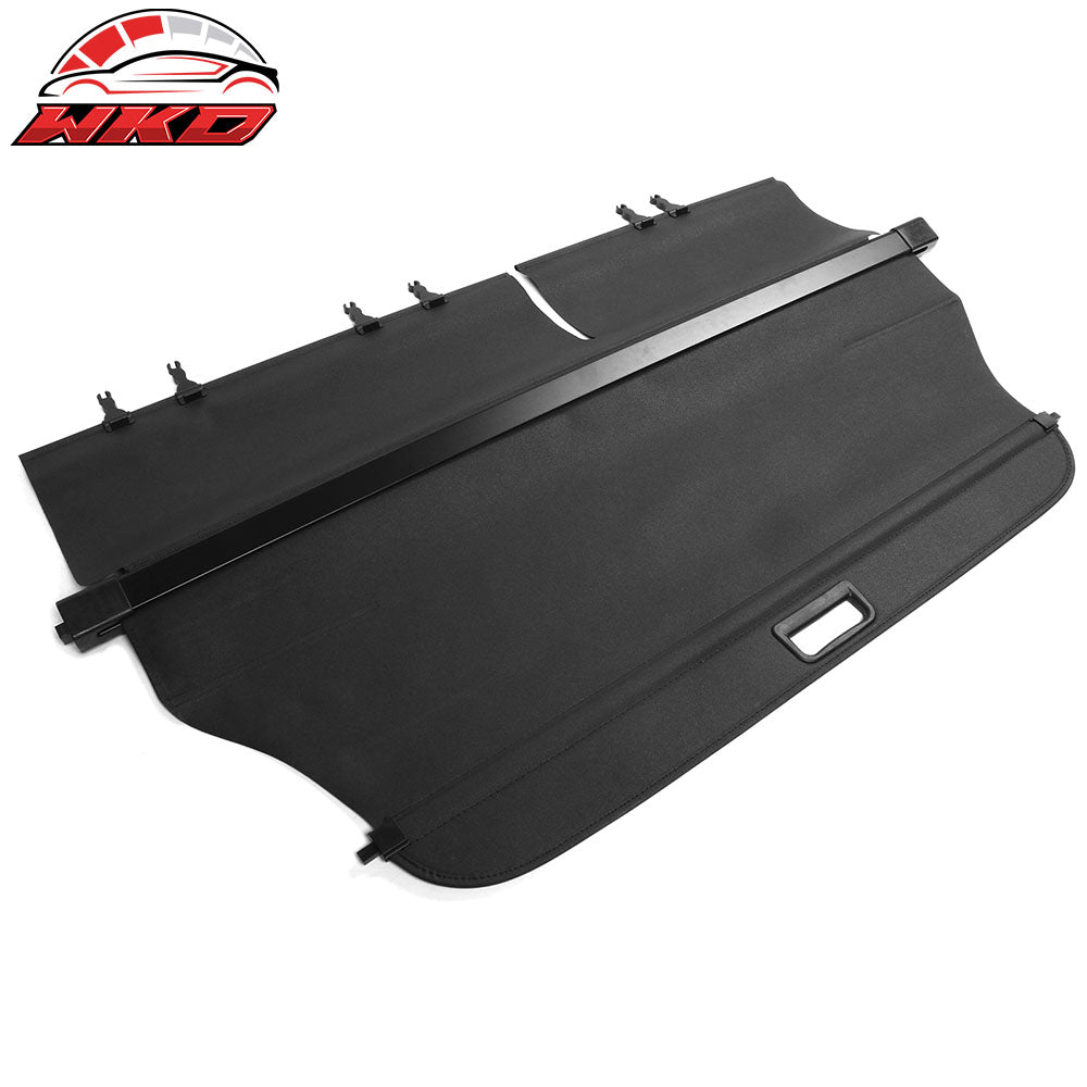 Fits 14-18 Jeep Cherokee Black Retractable Tonneau Cargo Cover Security Shade