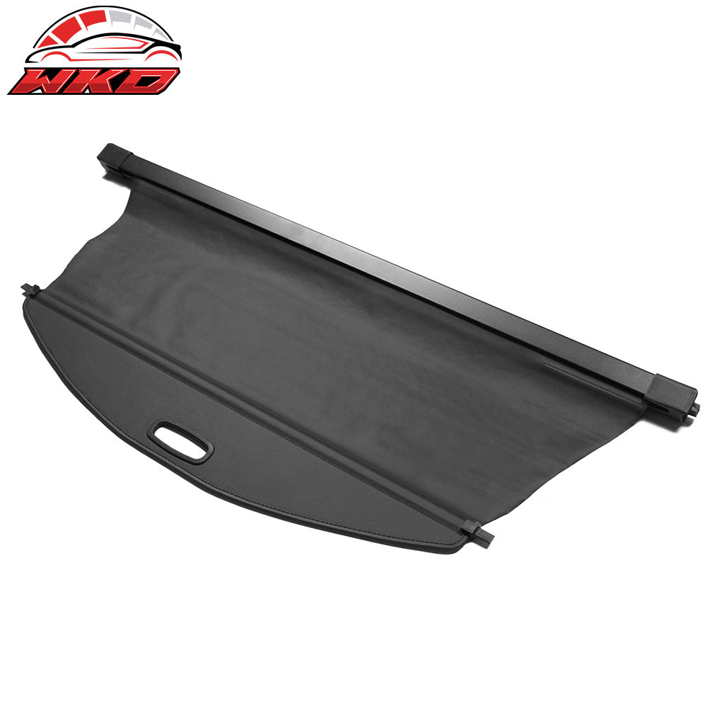 Fits 19-23 Jeep Cherokee Tonneau Cargo Shade Cover Black Vinly+Aluminum Rod