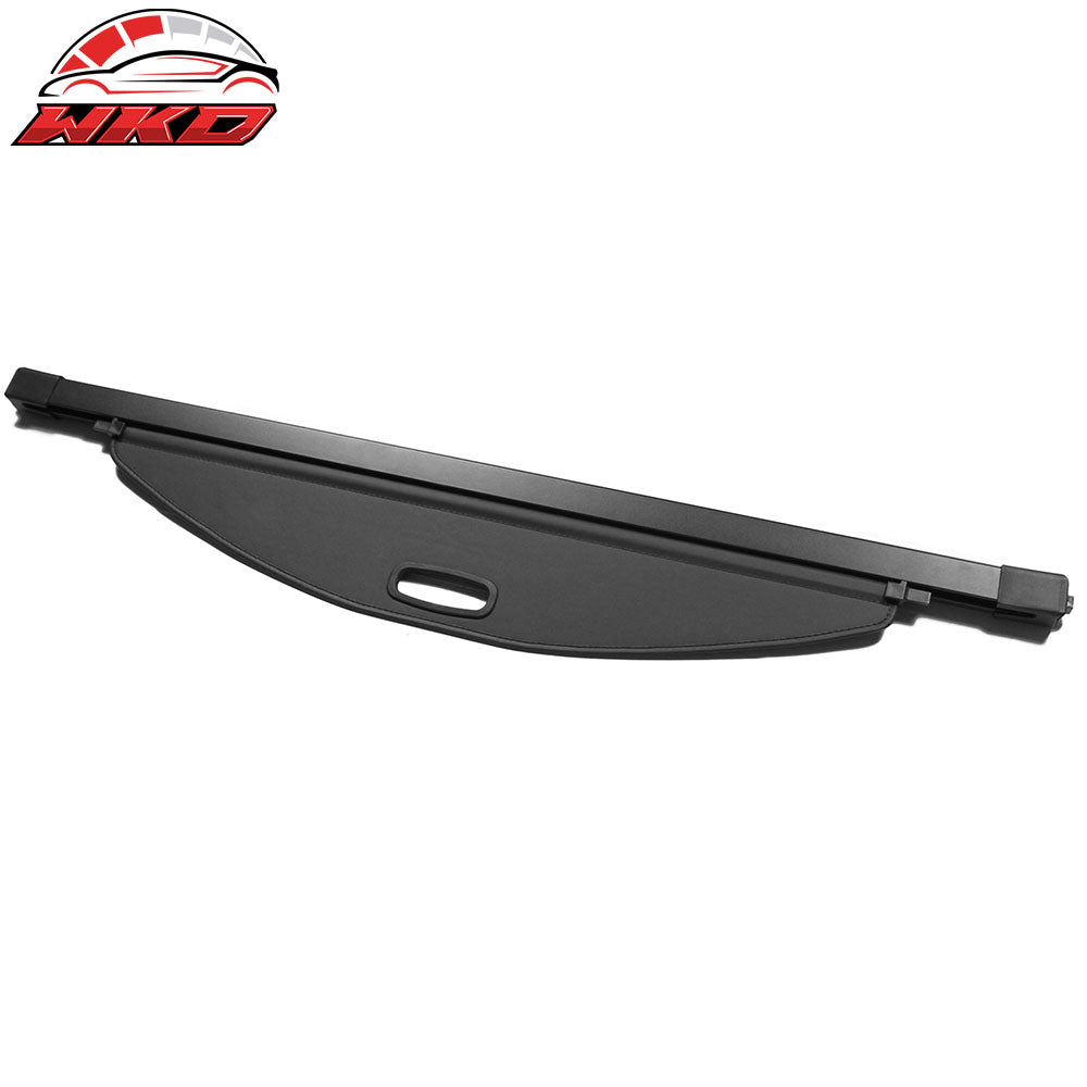 Fits 19-23 Jeep Cherokee Tonneau Cargo Shade Cover Black Vinly+Aluminum Rod