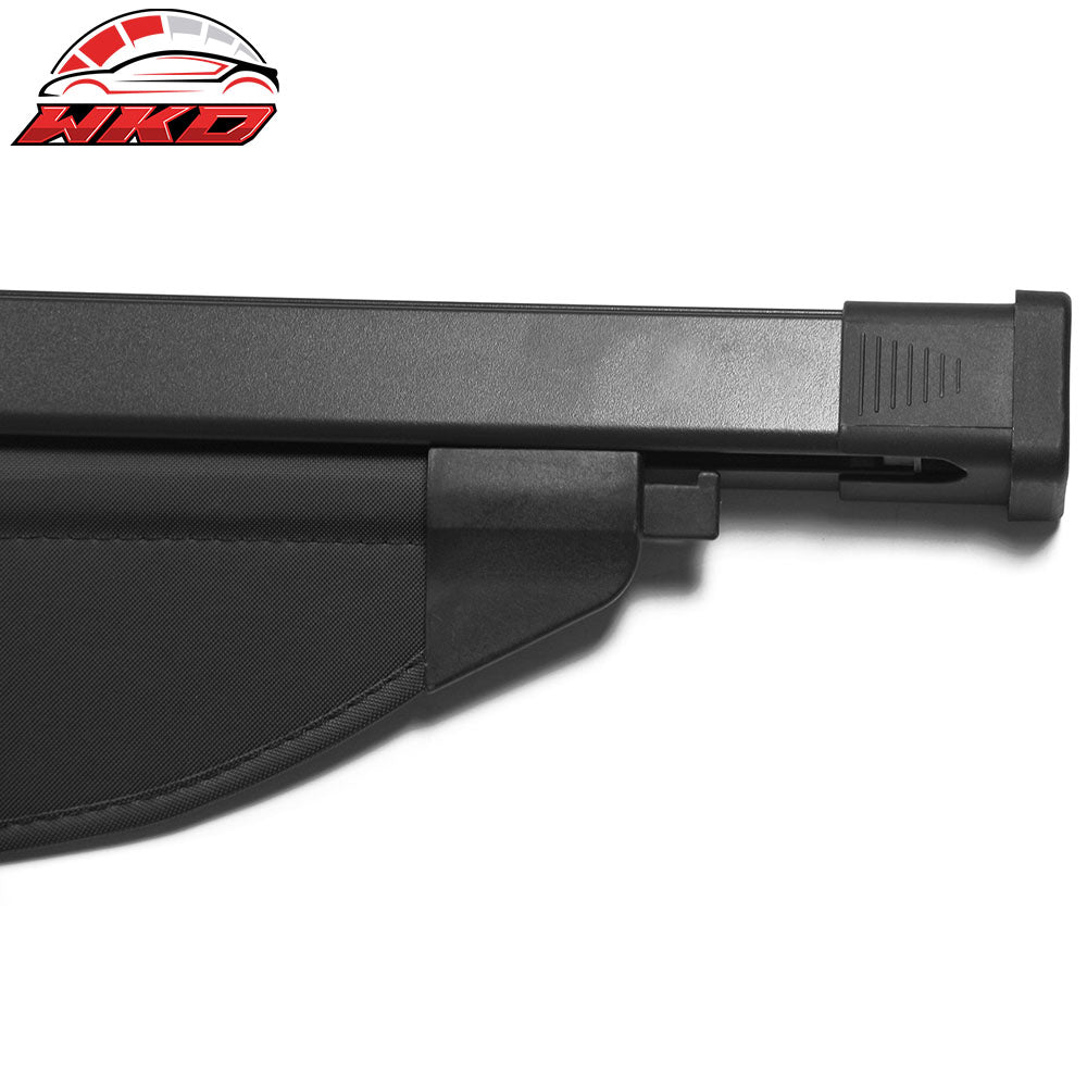 Fits 16-20 Kia Sorento Tonneau Cargo Shade Cover Black Vinly+Aluminum Rod