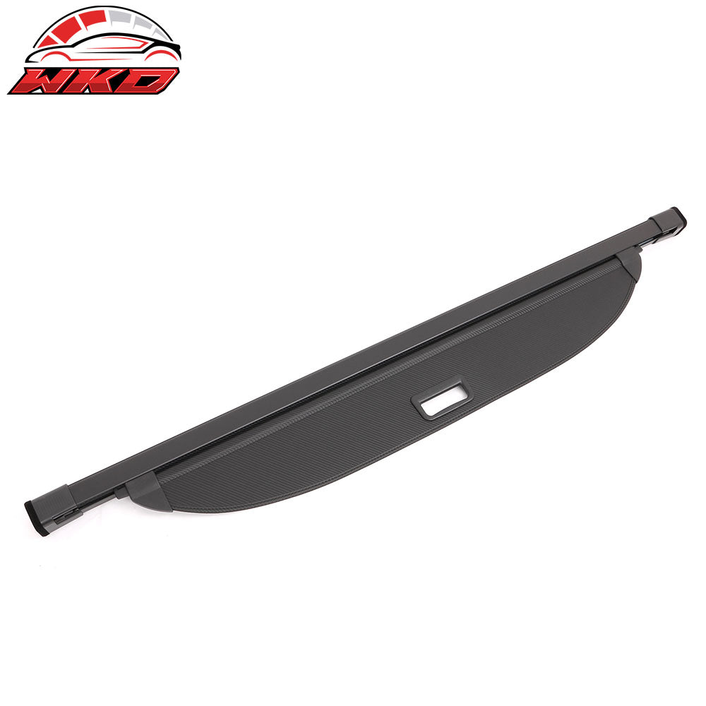 Fits 20-25 Kia Telluride Retractable Rear Trunk Cargo Cover Carbon Fiber Print