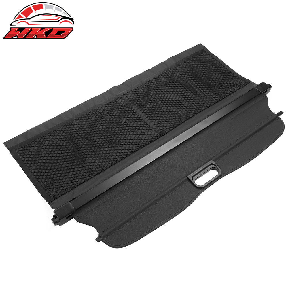 Fits 16-19 Smart EQ Fortwo 2DR Black Rear Security Tonneau Cargo Shade Cover PVC