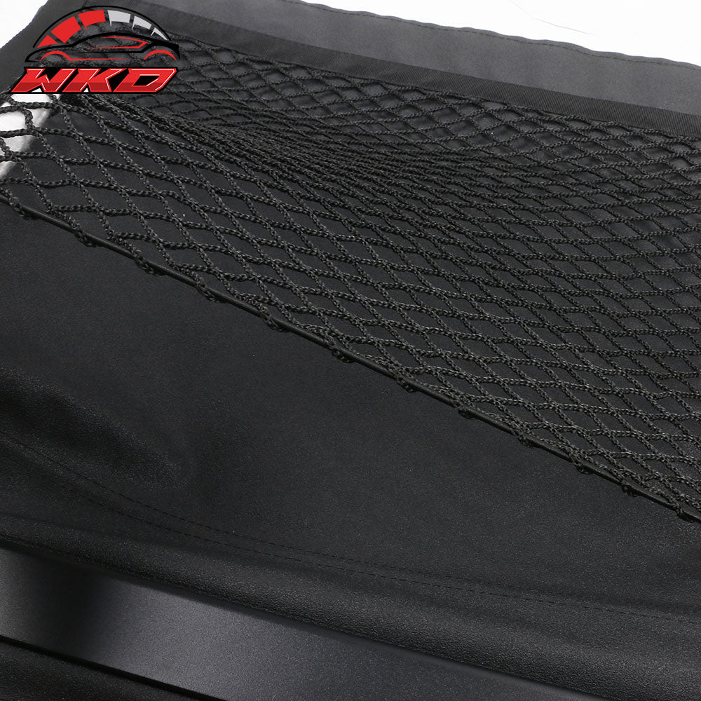 Fits 16-19 Smart EQ Fortwo 2DR Black Rear Security Tonneau Cargo Shade Cover PVC