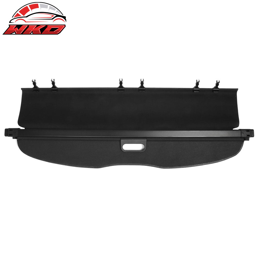 Fits 19-24 Subaru Forester Retractable Black Rear Cargo Security Tonneau Cover