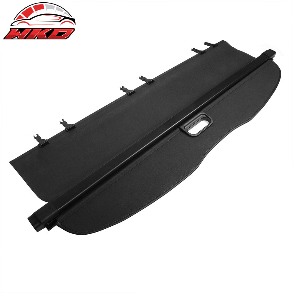 Fits 19-24 Subaru Forester Retractable Black Rear Cargo Security Tonneau Cover