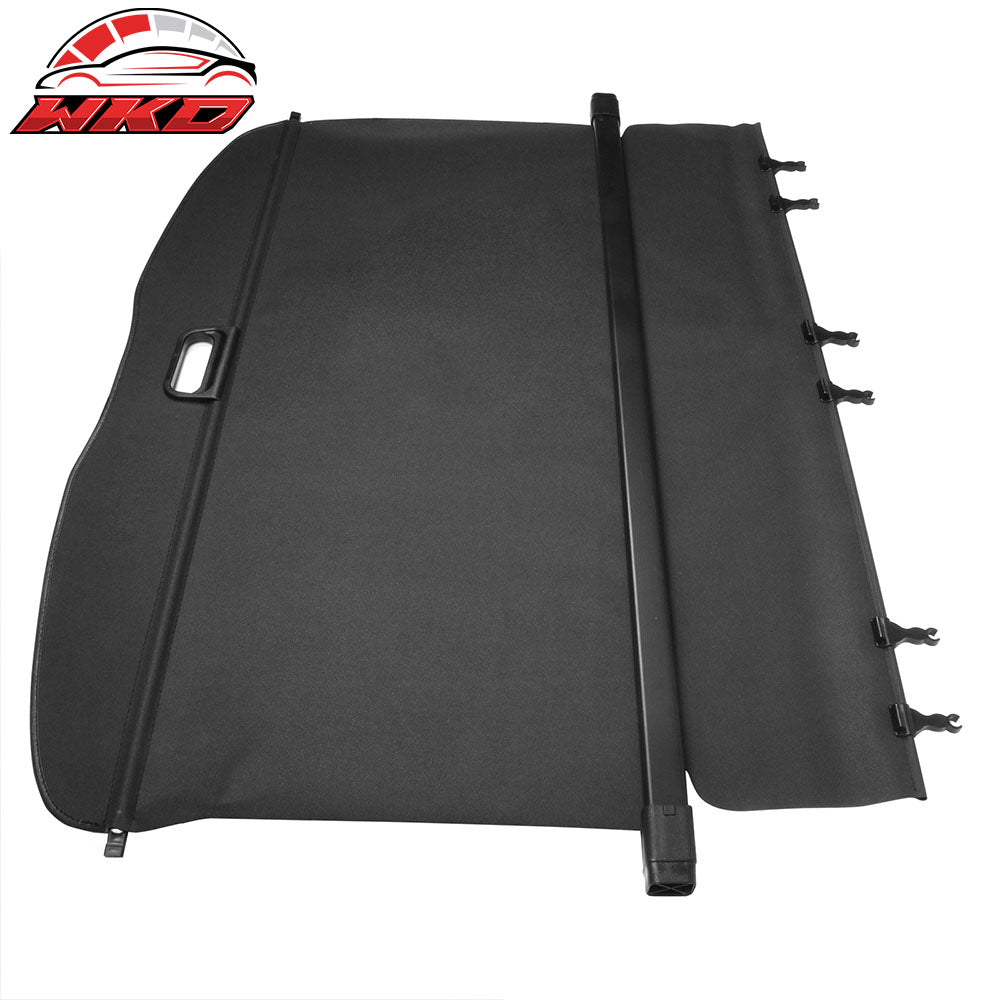 Fits 19-24 Subaru Forester Retractable Black Rear Cargo Security Tonneau Cover
