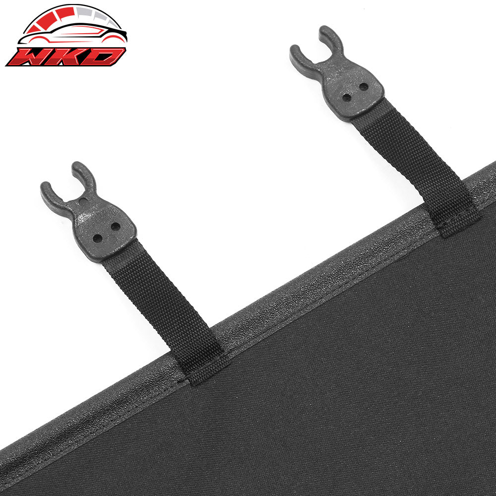 Fits 15-19 Subaru Outback Black Trunk Security Tonneau Cargo Shade Cover - PVC