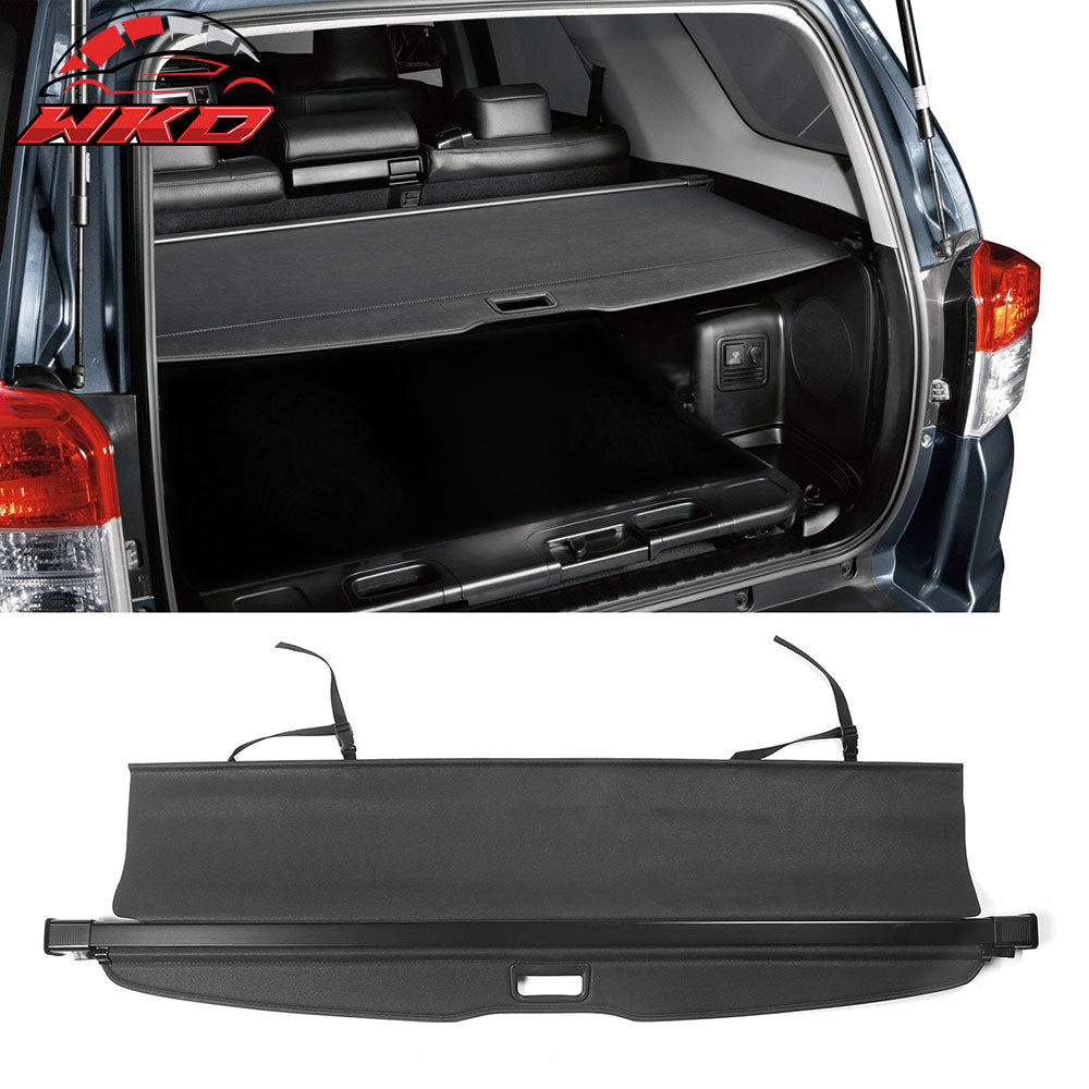 Fits 10-24 Toyota 4Runner N280 Retractable Rear Trunk Cargo Cover Privacy Shade