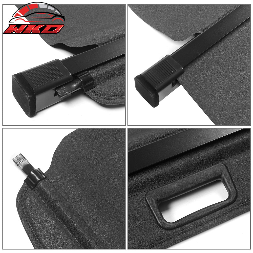 Fits 10-24 Toyota 4Runner N280 Retractable Rear Trunk Cargo Cover Privacy Shade