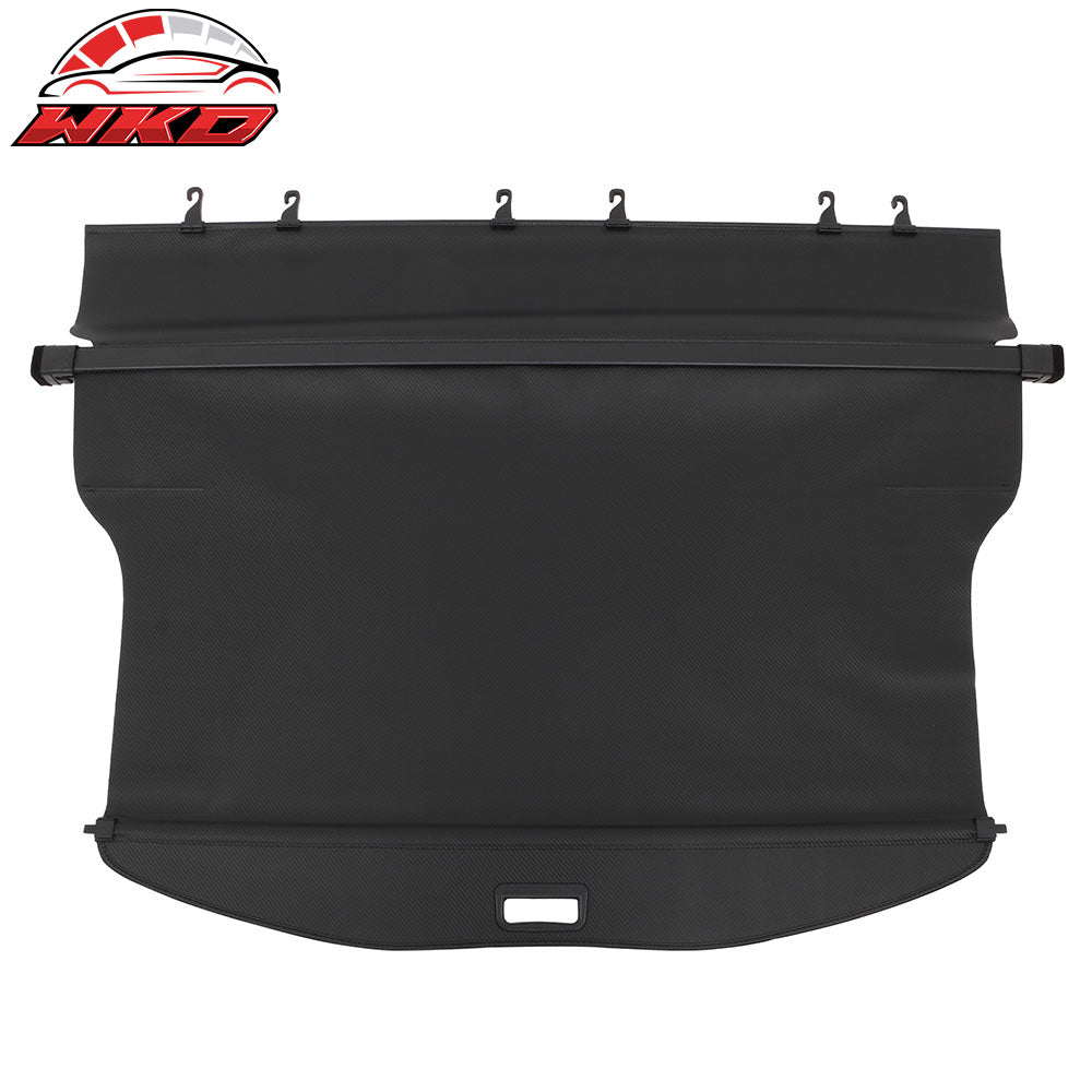 Fits 24-26 Toyota Grand Highlander Carbon Fiber Print Retractable Cargo Cover