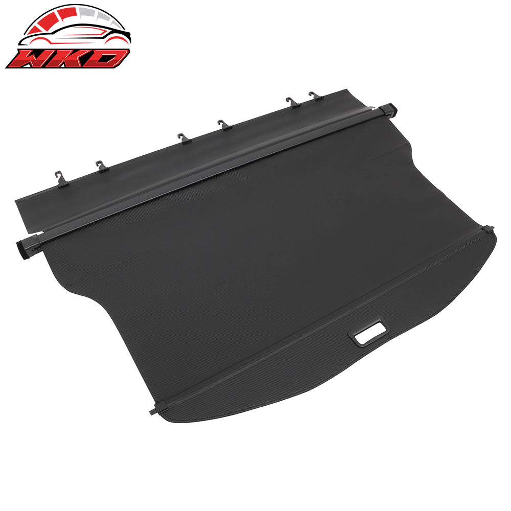 Fits 24-26 Toyota Grand Highlander Carbon Fiber Print Retractable Cargo Cover