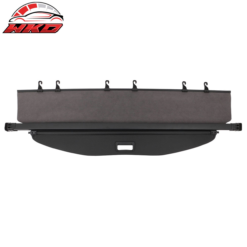 Fits 24-26 Toyota Grand Highlander Carbon Fiber Print Retractable Cargo Cover