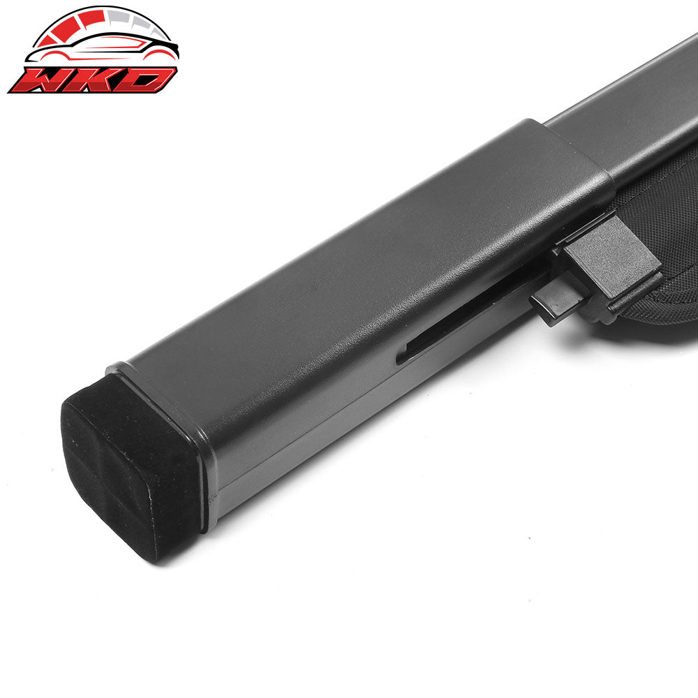 Fits 20-25 Toyota Highlander Retractable Rear Cargo Cover Canvas Texture Style