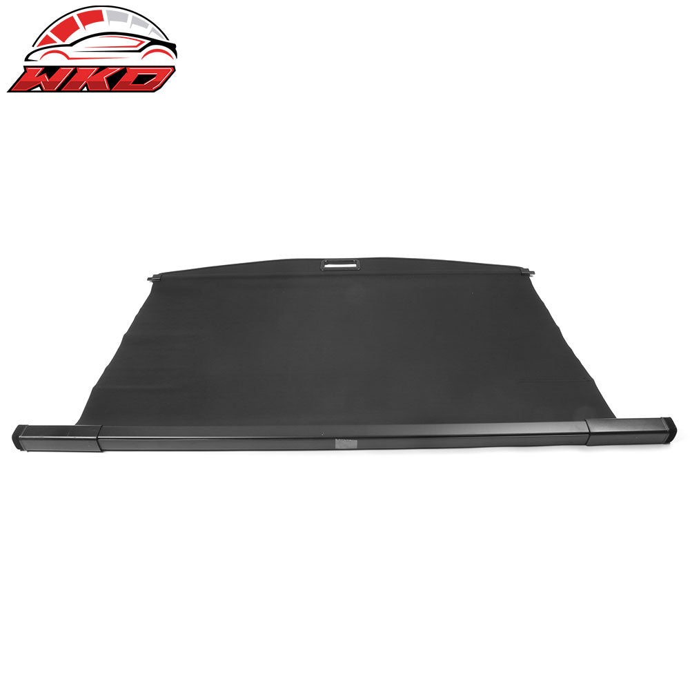 Fits 20-25 Toyota Highlander Retractable Rear Cargo Cover Canvas Texture Style