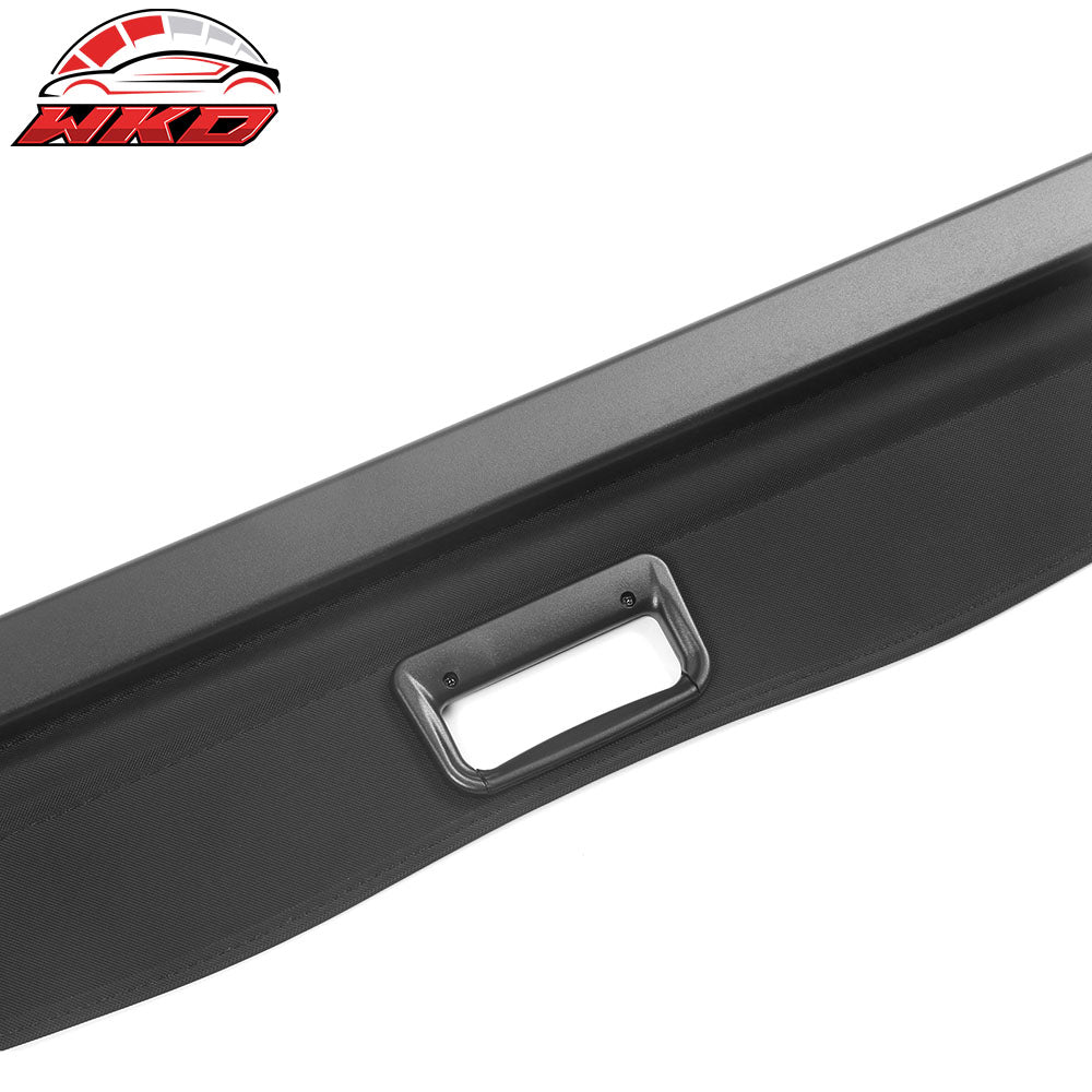Fits 20-25 Toyota Highlander Retractable Rear Cargo Cover Canvas Texture Style