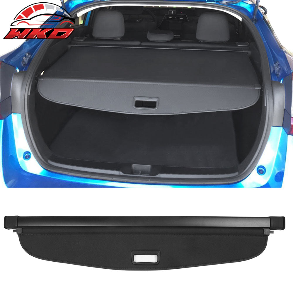 Fits 16-22 Toyota Prius AWD-e 4DR OE Style Black Rear Cargo Security Trunk Cover