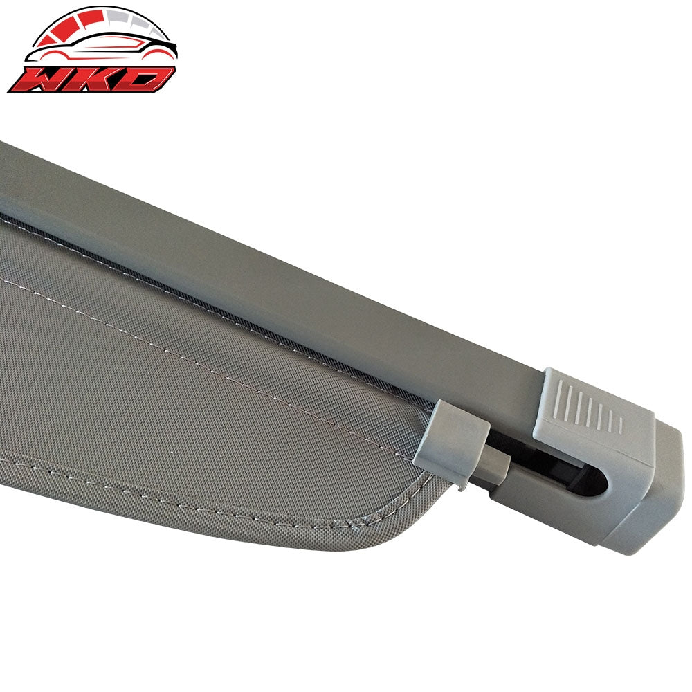 Fits 19-25 Toyota RAV4 XA50 & RAV 4 Prime Retractable Rear Trunk Cargo Cover Grey