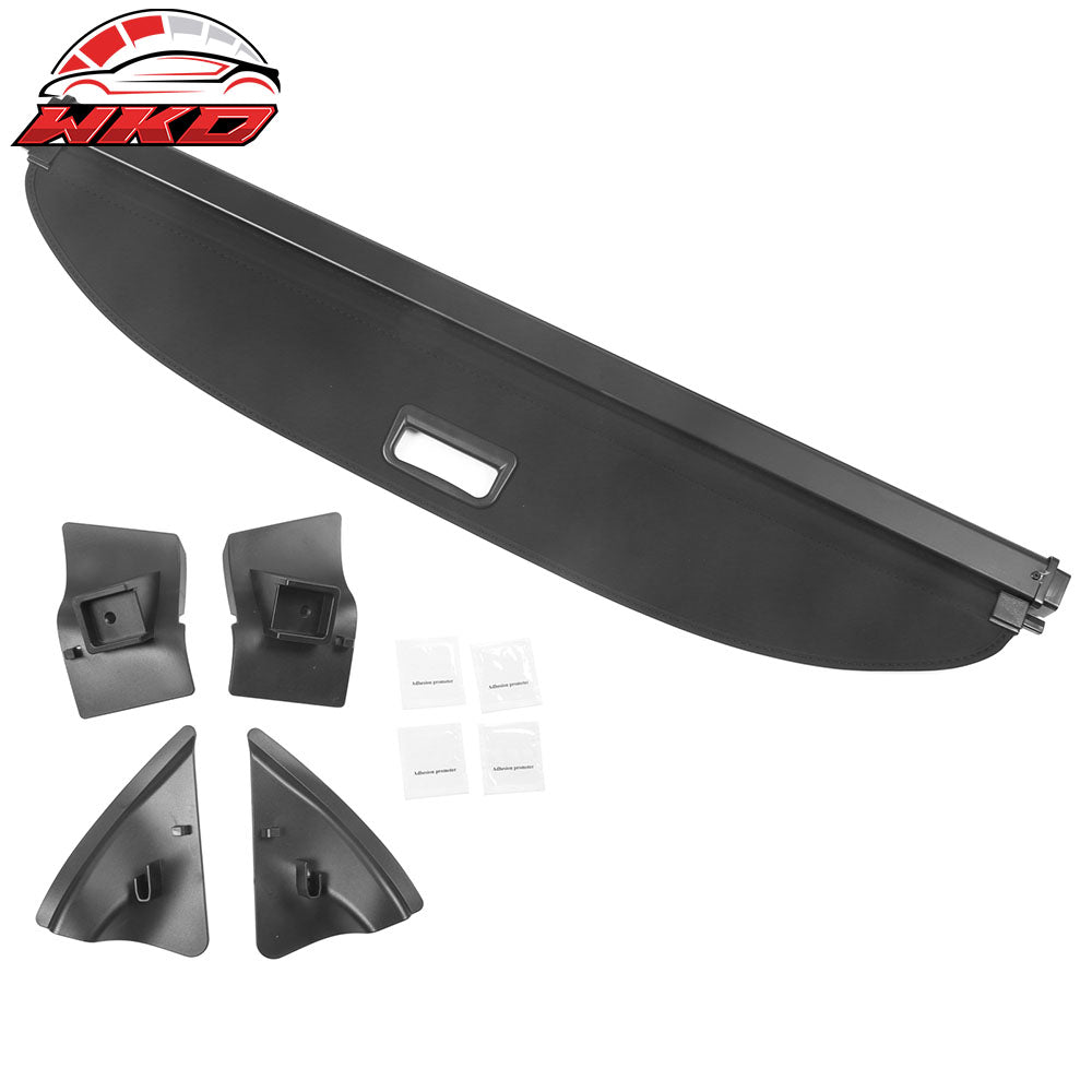 Fits 20-22 Tesla Model Y Canvas Style Retractable Rear Trunk Privacy Cargo Cover