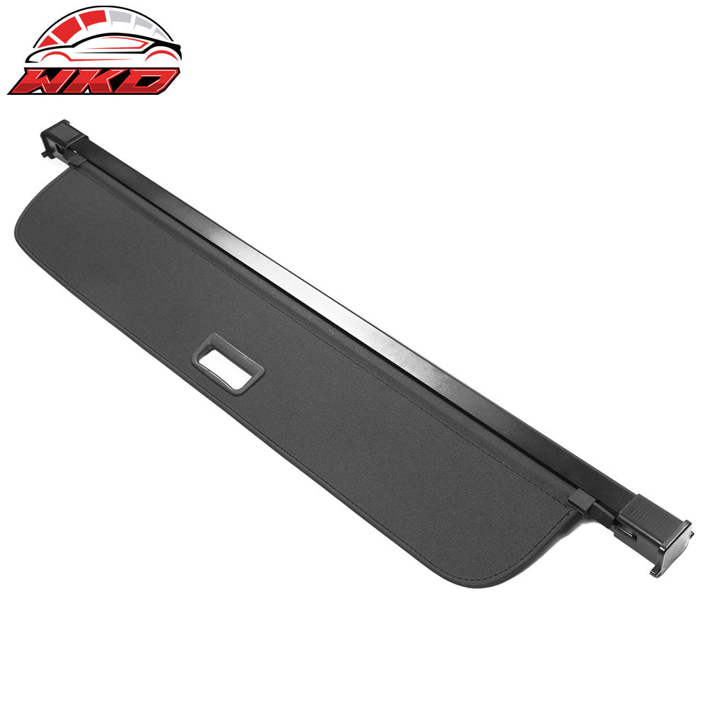 Fits 16-26 Volvo XC90 Black Rear Trunk Security Tonneau Cargo Shade Cover - PVC