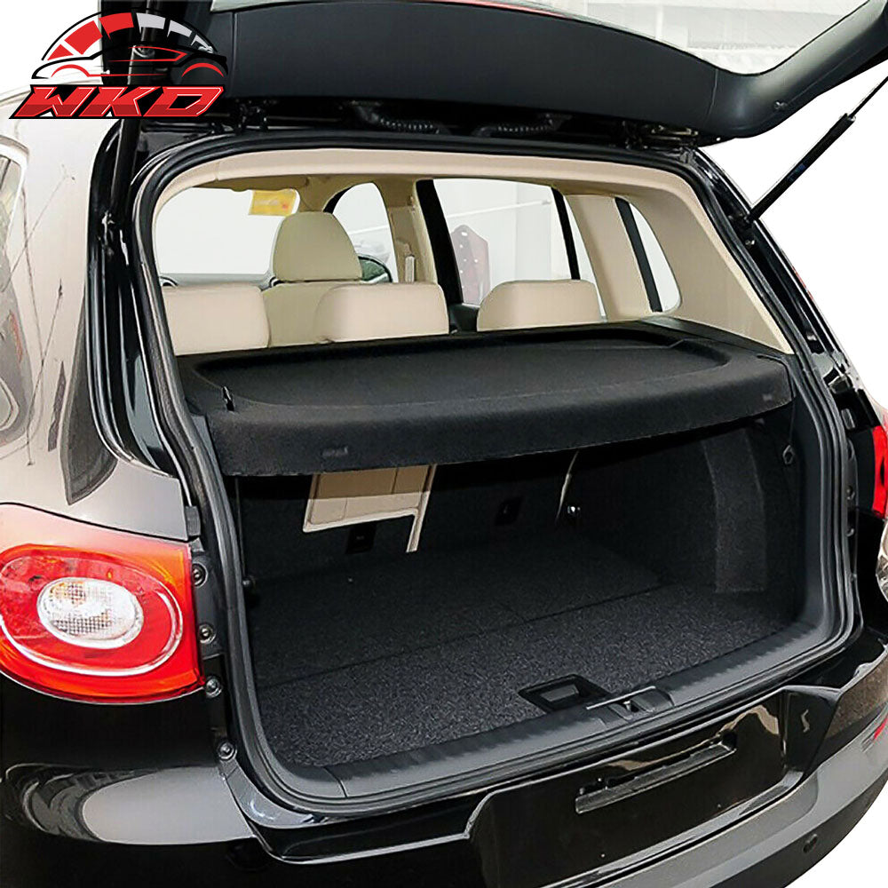 Fits 09-17 Volkswagen Tiguan 18 Tiguan Limited Non Retractable Rear Cargo Cover