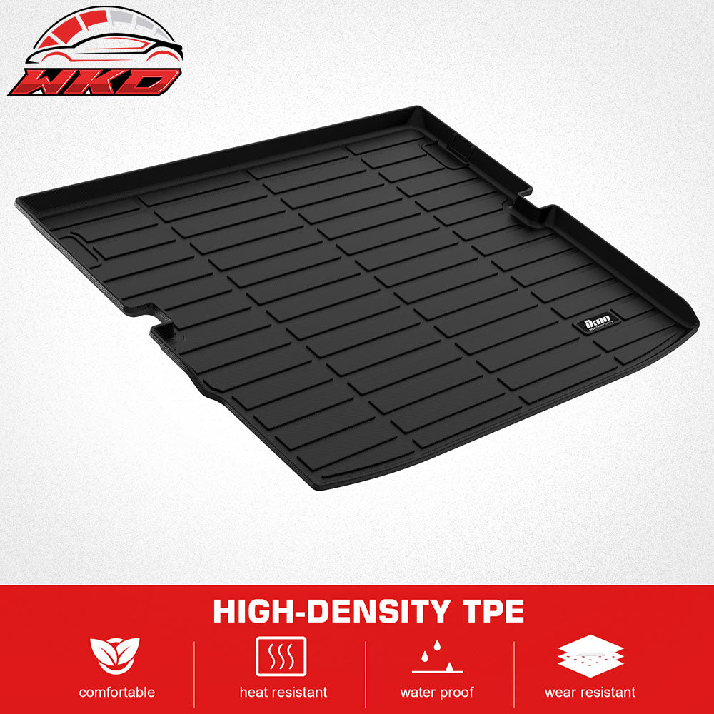 Fits 23-25 Mitsubishi Outlander PHEV 3D TPE All Weather Cargo Trunk Tray Mats
