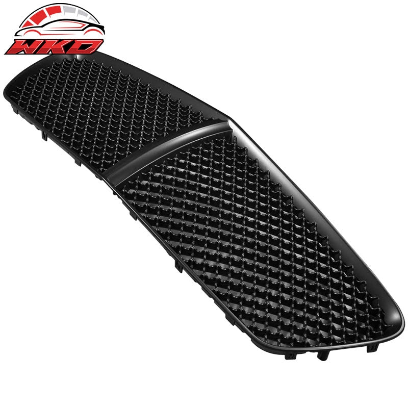 Fits 11-14 Dodge Charger Black Honeycomb Mesh Front Hood Bumper Grill Grille ABS