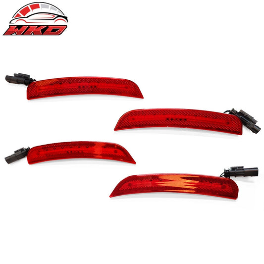 Wholesale 15-23 Dodge Charger Front & Rear LED Side Marker Lights Lamps Red Lens 4PCS