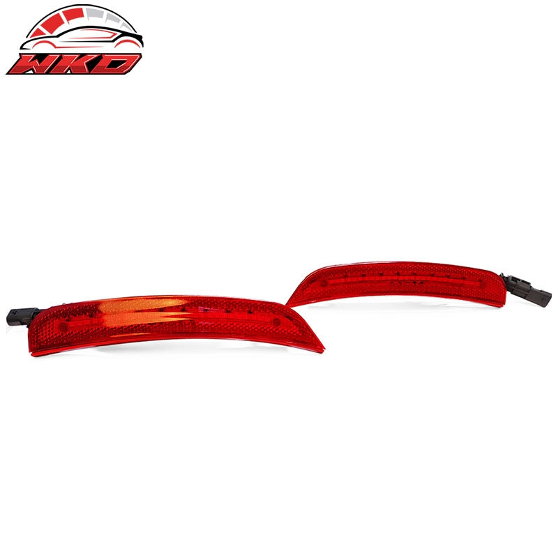 Wholesale 15-23 Dodge Charger Front & Rear LED Side Marker Lights Lamps Red Lens 4PCS - Wikond Auto