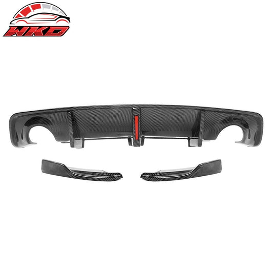 Wholesale 20-23 Charger SRT Widebody Carbon Fiber Print Rear Diffuser + Apron Spat PP