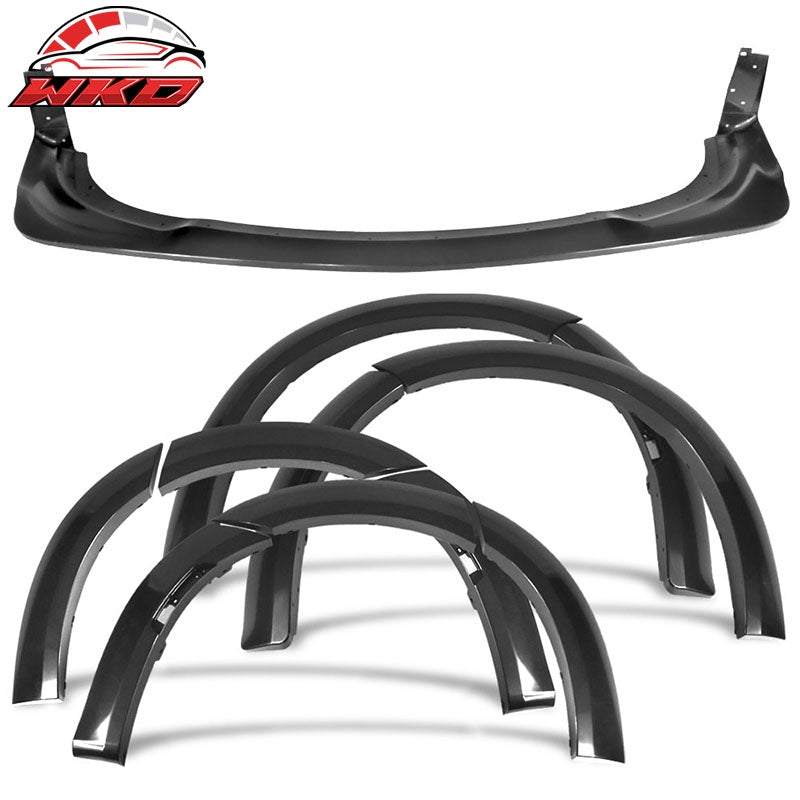 Wholesale 15-23 Dodge Charger Widebody Style Conversion Fender Flares+Front Lip