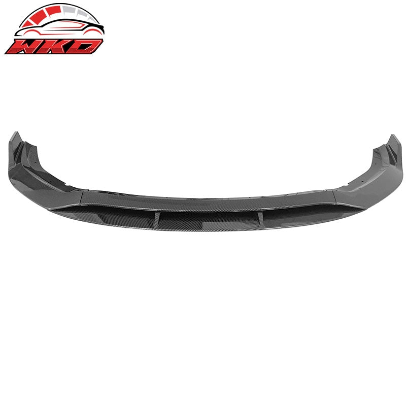 Wholesale 20-23 Charger Widebody IKON V2 Carbon Fiber Print Front Bumper Lip ABS 4PCS - Wikond Auto