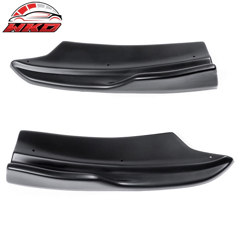 Fits 20-23 Charger Widebody Rear Bumper Side Apron Spat Valance Matte Black - PP