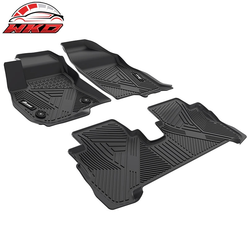 Wholesale 17-23 Chevrolet Bolt EV Anti-Slip Floor Mats All Weather TPE Carpets 3PCS - Wikond Auto
