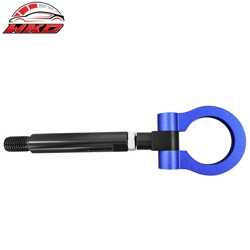 Wholesale 16-24 Chevy Camaro Front Tow Hook Bar Black Pole and Blue Circle - Aluminum