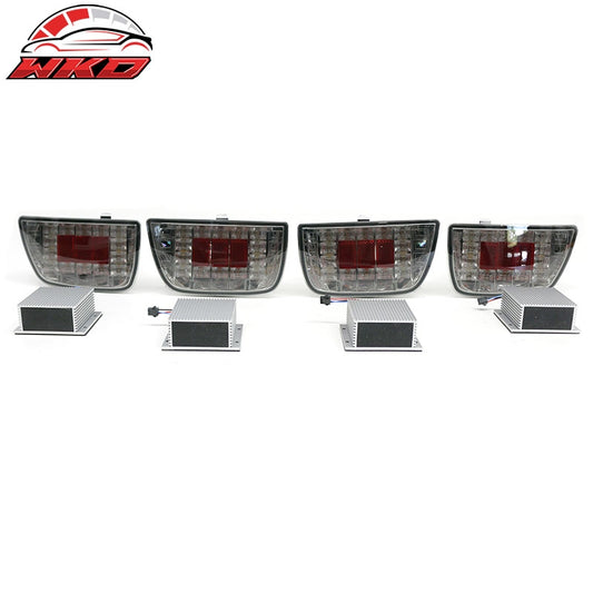 Wholesale 10-13 Chevrolet Camaro Left Right Tail Lights Rear Brake Lamps Smoke Lens - Wikond Auto