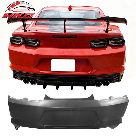 Wholesale 19-24 Chevrolet Camaro OE Style Rear Bumper Cover Conversion Replacement PP - Wikond Auto