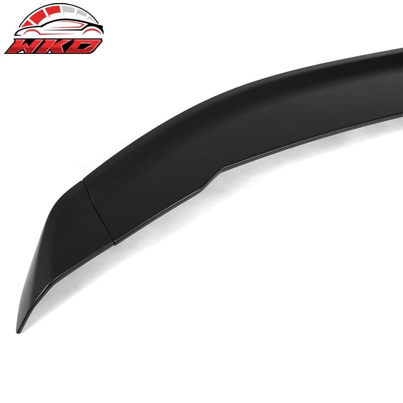 Fits 16-24 Chevrolet Camaro OE Style Rear Trunk Spoiler Wing Lip 3PC Matte Black