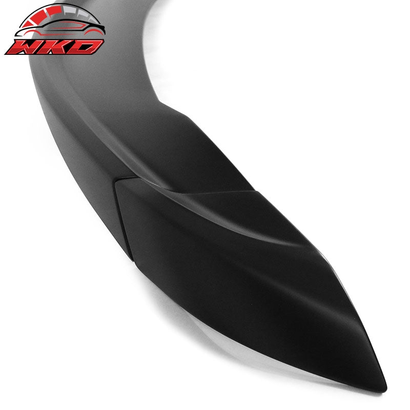 Fits 16-24 Chevrolet Camaro OE Style Rear Trunk Spoiler Wing Lip 3PC Matte Black
