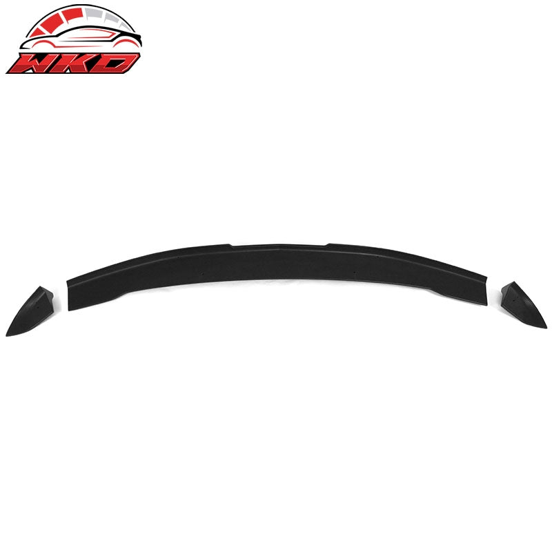 Fits 16-24 Chevrolet Camaro OE Style Rear Trunk Spoiler Wing Lip 3PC Matte Black